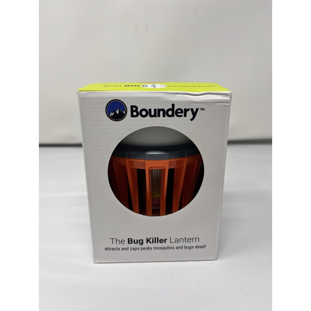 BOUNDERY The Bug Killer Lantern Portable Bug Mosquito Zapper NEW Camping Light